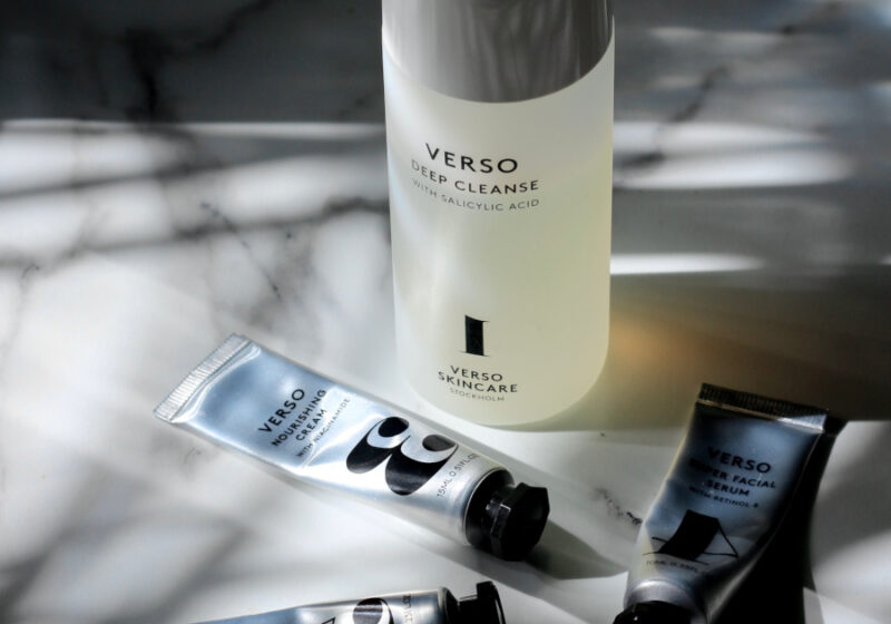 Verso Skincare bestsellers Super facial serum, eye serum and nourishing cream