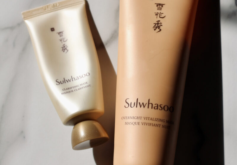 Sulwhasoo Clarifying and Overnight Vitalizing Face Mask Hanbang review