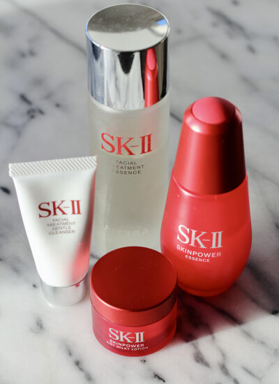 sk-ii treatment essence, airy cream, face wash, skinpower essence review