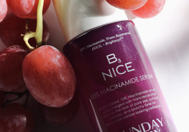 Sunday Riley B3 Nice 10% Niacinamide Serum review